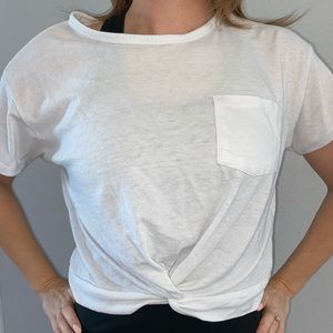 American Eagle cropped tee
